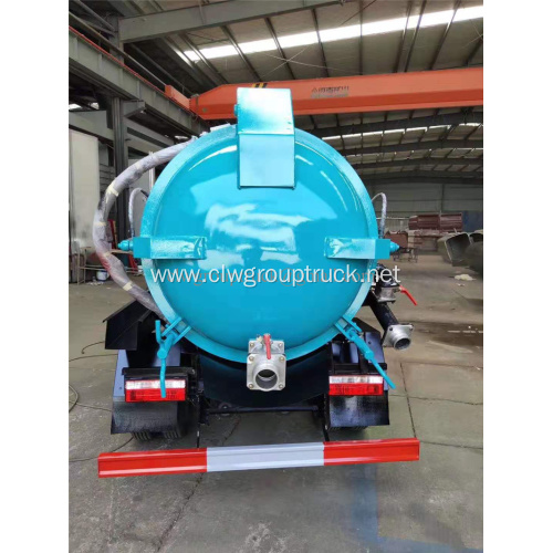 5cbm fecal suction truck vacuum truck